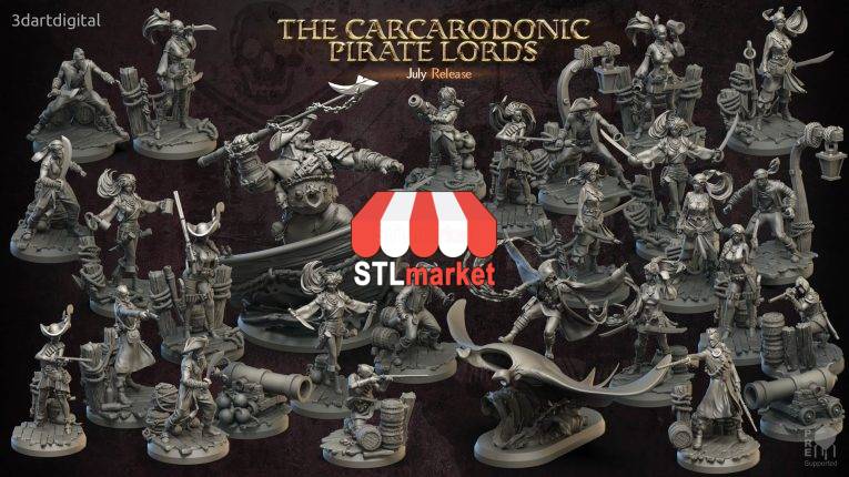 0 The carcarodonnic pirate lords stl download 2