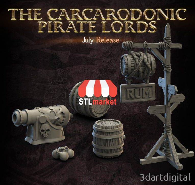 11 The carcarodonnic pirate lords stl download 2