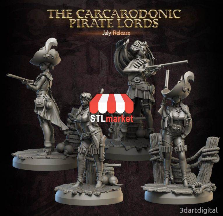 4 The carcarodonnic pirate lords stl download 2