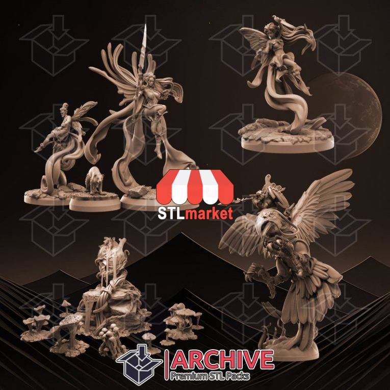 Bizarre-World-STL-Pack-for-DnD-Dungeons-and-Drago_4