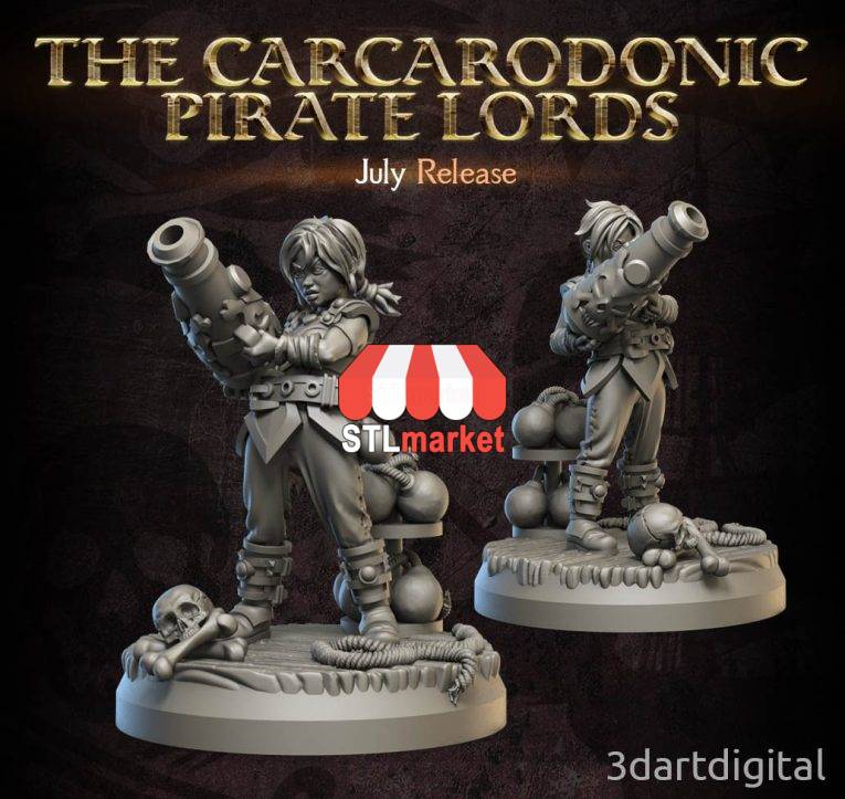 The carcarodonnic pirate lords stl download 1