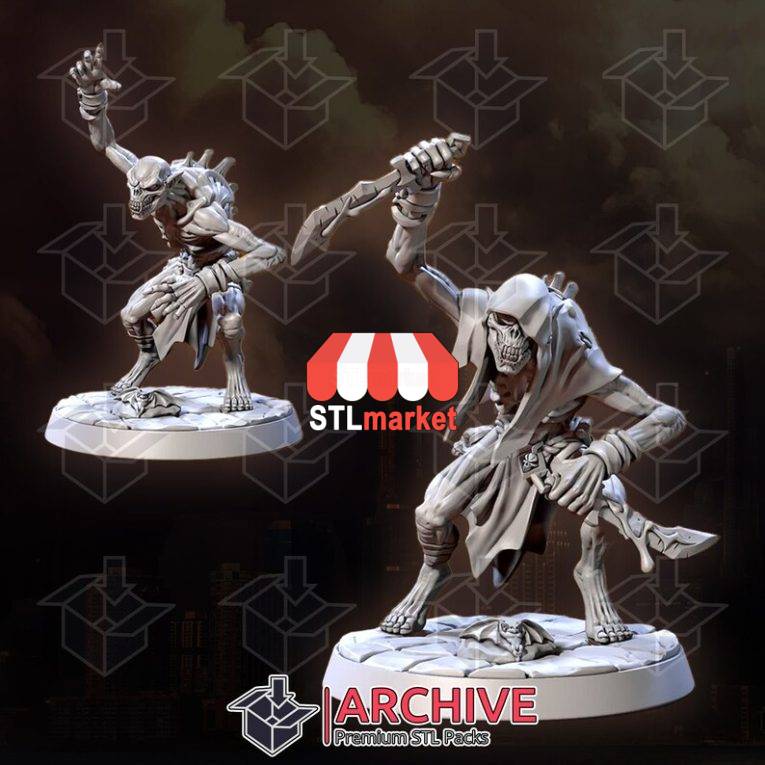 Wild-Skeletons-STL-Pack-for-DnD-Dungeons-and-Dra_7