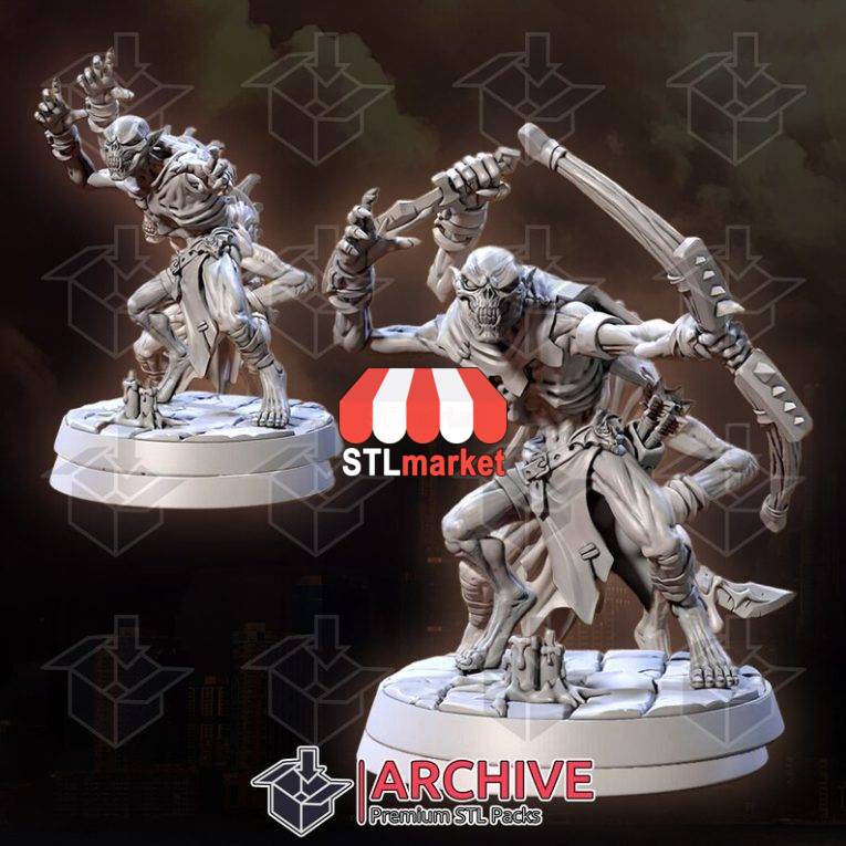 Wild-Skeletons-STL-Pack-for-DnD-Dungeons-and-Dra_9