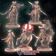 Mysterious Creatures Collection STL Pack DnD Miniatures