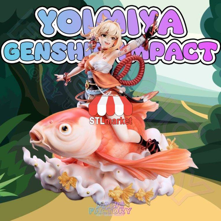 Genshin-Impact-Series-Yoimia-3D-Figure-STL-Model-_5