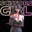 Scissors Girl (Lust) + NSFW Figure STL Model