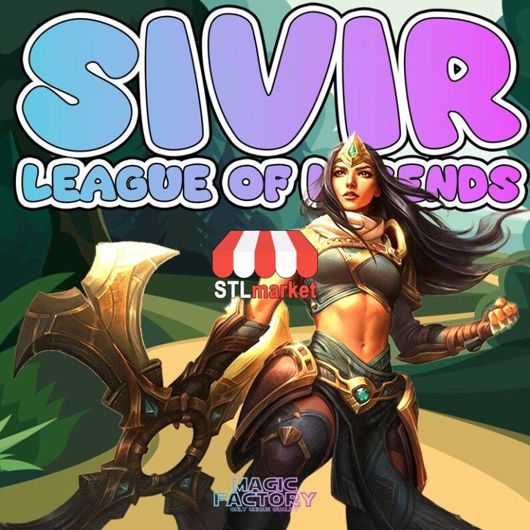 Sivir-Figure-from-League-of-Legends-for-3D-Printin_1