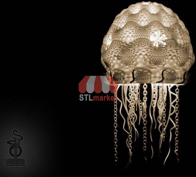 Animal – Jellyfish Lamp stl download