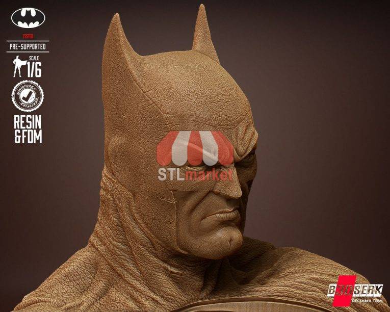 Batman Statue STL Downloader 2
