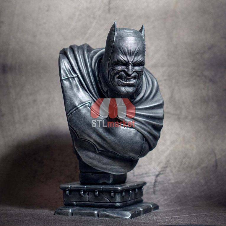 Batman The Dark Knight Bust_3D Model stl download