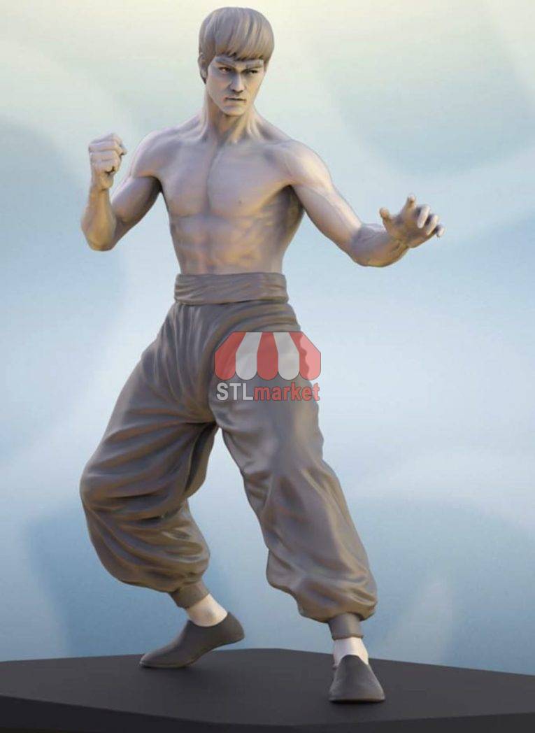 Bruce Lee fixed stl download