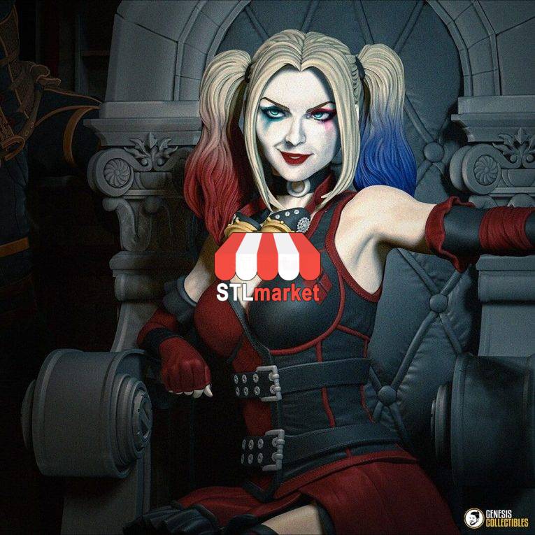 Harley Quinn Punk STL Downloader
