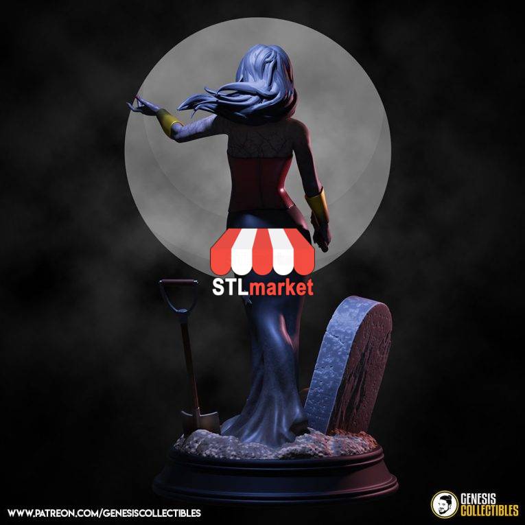 Queen Wonder Woman Halloween Variant STL Downloader 2
