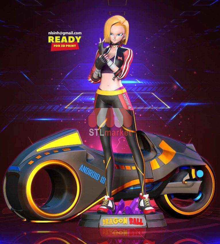 Racer Android 18 stl download