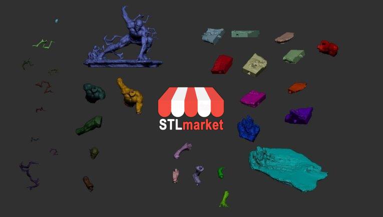Reverse flash 3D Print 3D Print Model STL Downloader 5