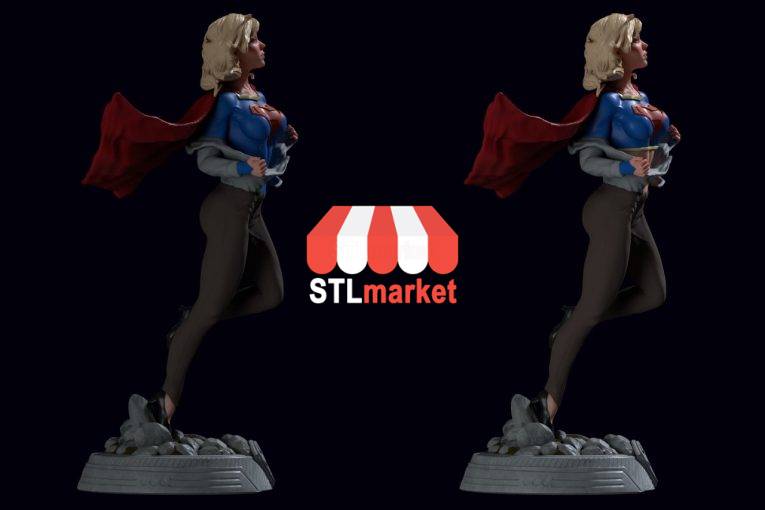 Supergirl STL Downloader 3