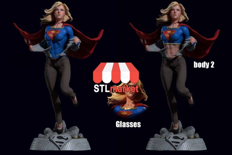 Supergirl STL Downloader