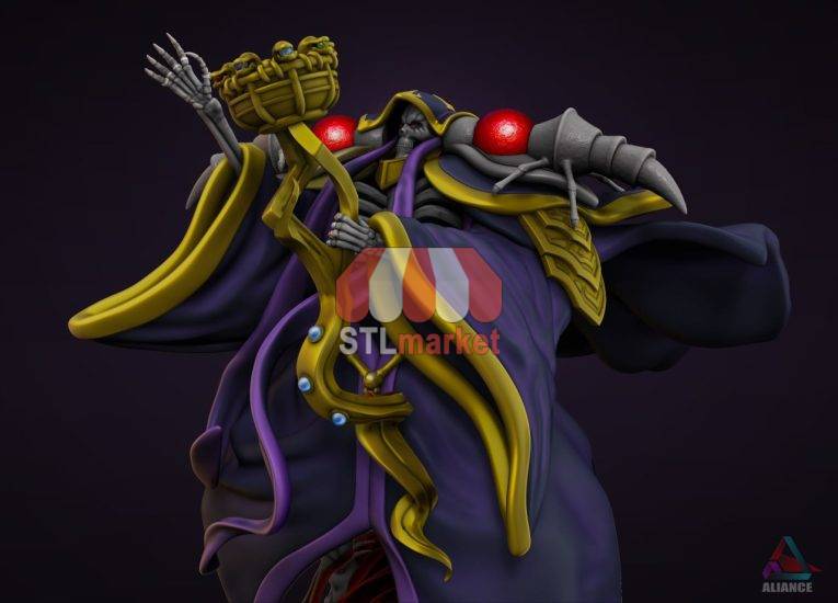 Ainz Ooal Gown – Overlord STL Downloader