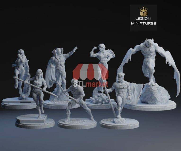 Legion Miniatures – Pack 11D stl download