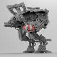 Space Wolves Imperial Knight STL for 3D Printing