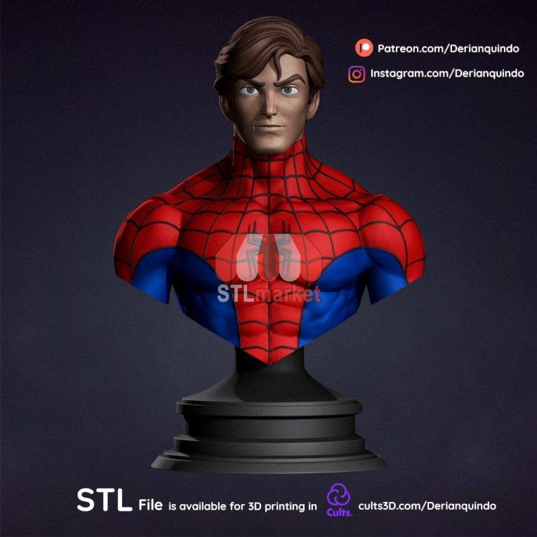 Spiderman Serie Animada STL Downloader